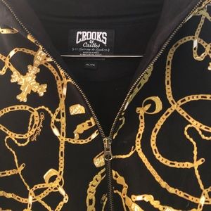 Crook & Castle Chain Hoodie